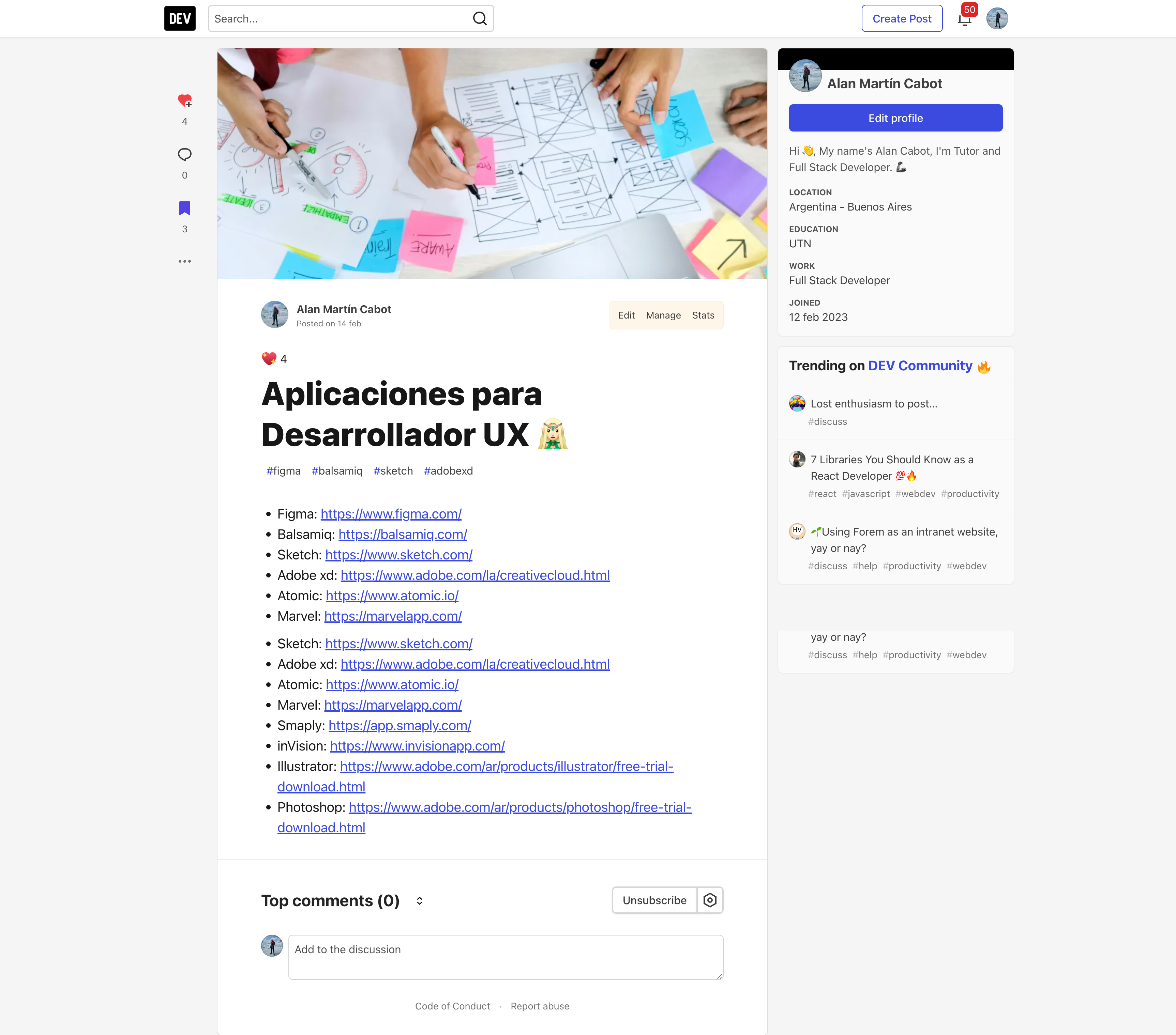 Apps for UX Developer