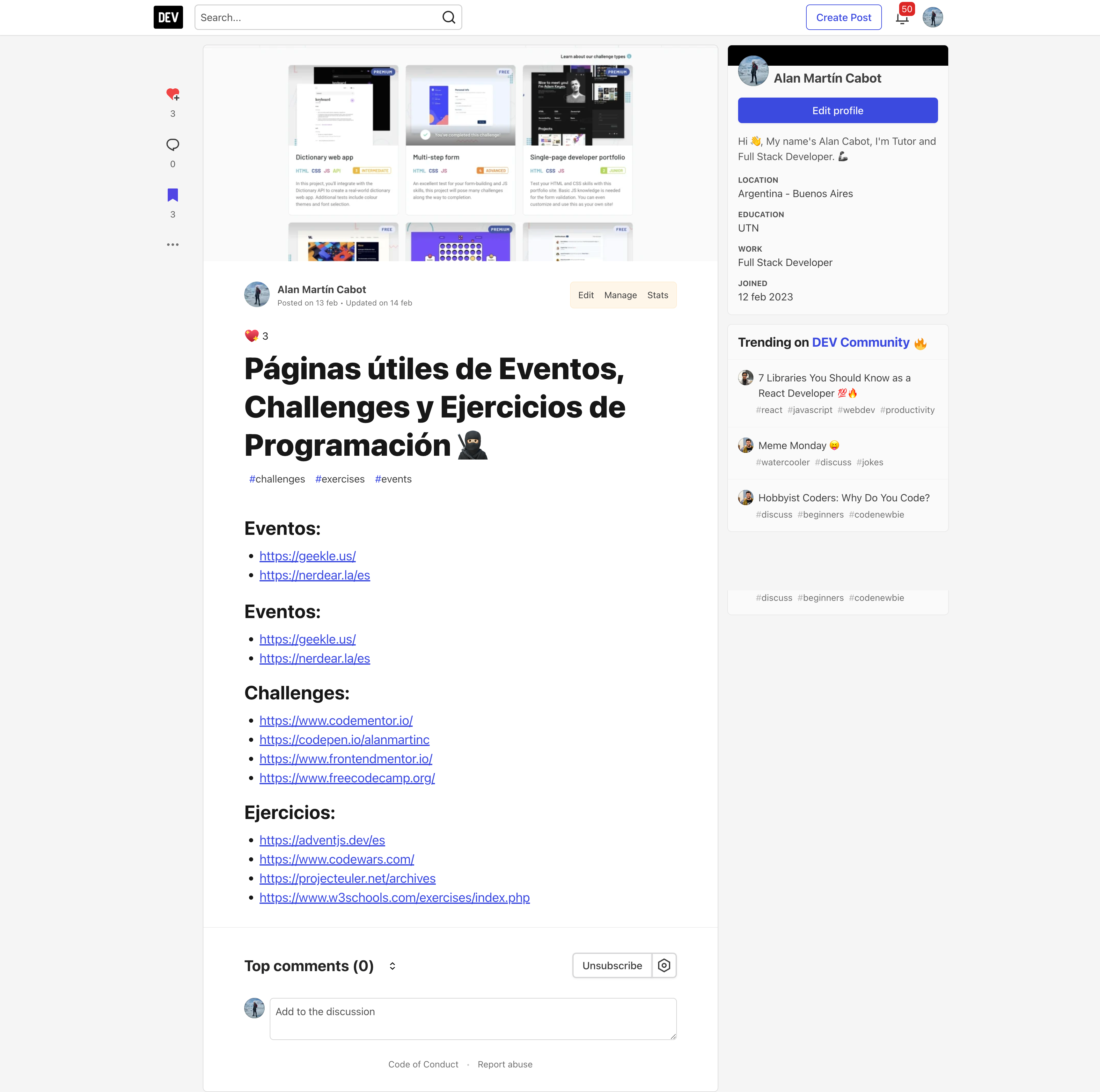 Useful Programming Pages